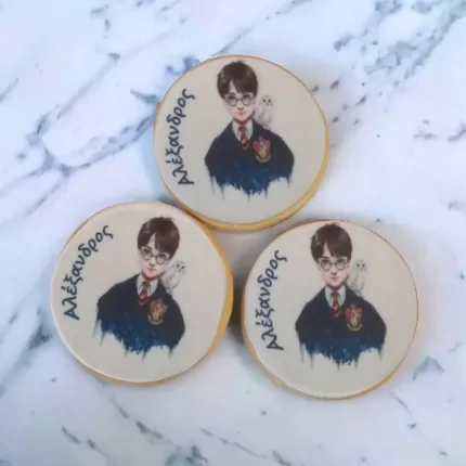 μπισκότα με ζαχαρόπαστα Harry Potter